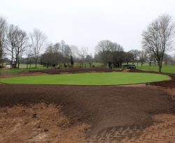 Bury St Edmunds Golf Club- Reconstructing the surrounds of the golf green complex