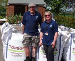 TOPSOIL donation will help injured service personnel at DMRC Stanford Hall