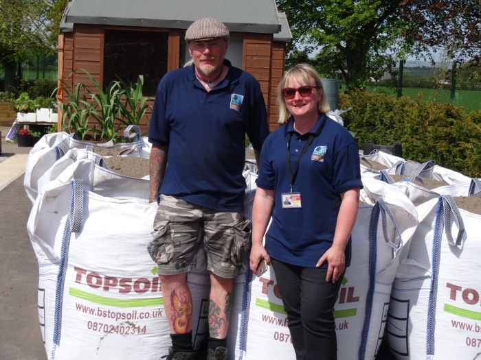TOPSOIL donation will help injured service personnel at DMRC Stanford Hall