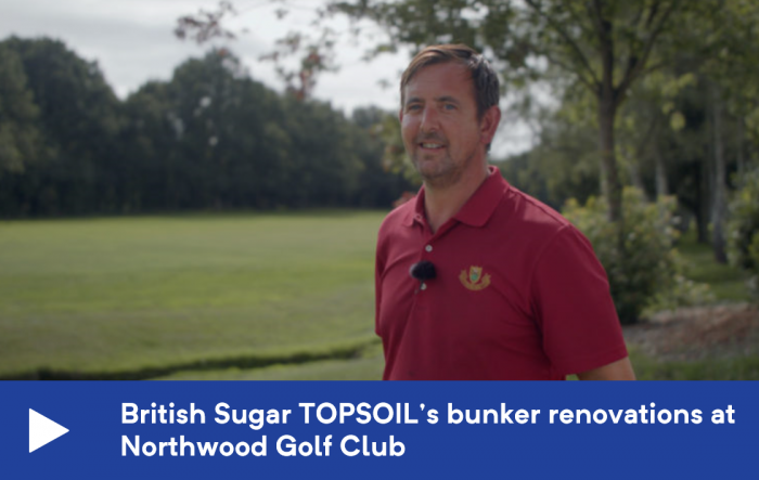 BIGGA article: Greenkeepers choose TOPSOIL products for tees, bunkers and repairs