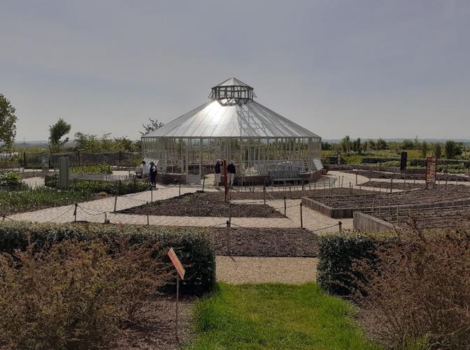 RHS Hyde Hall: Global Growth Vegetable Garden