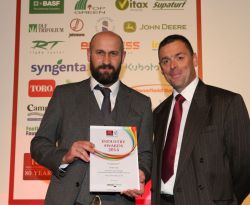 Forest green FC groundsman wins another IOG award for environmental achievements