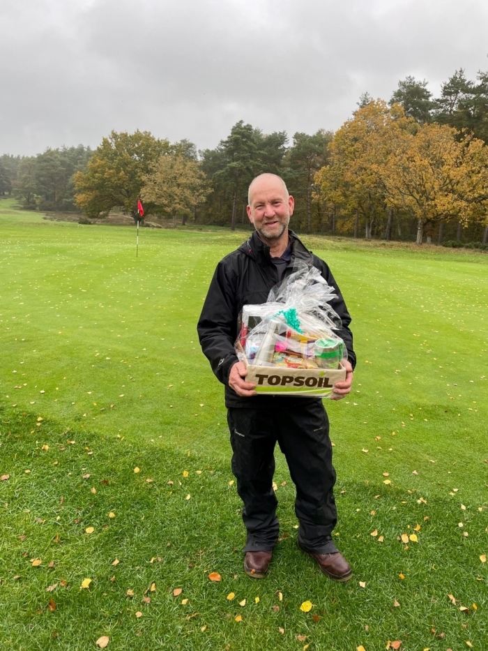 Paul Gould of Thetford Golf Club wins our SALTEX 2022 Hamper