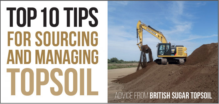Top 10 Tips for Sourcing and Managing TOPSOIL as featured in Future Arc magazine March 2019